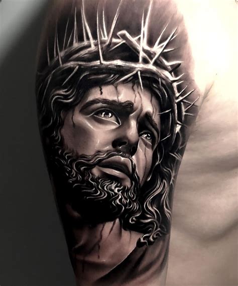 jesus christ tattoo design